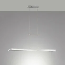 Suspension Fischer & Honsel Nana LED Nickel mat, 1 lumière
