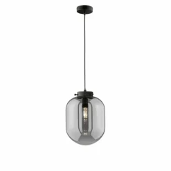 Suspension Fischer & Honsel Regi Noir, 1 lumière