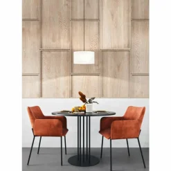 Suspension Fischer & Honsel Teramo Noir, 3 lumières