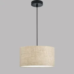 Suspension Fischer & Honsel Teramo Noir, 3 lumières