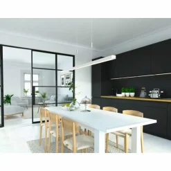 Suspension Fischer & Honsel Vito LED Nickel mat, 1 lumière