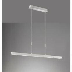 Suspension Fischer & Honsel Vito LED Nickel mat, 1 lumière