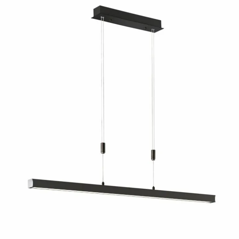Suspension Fischer & Honsel Vito LED Noir, 1 lumière