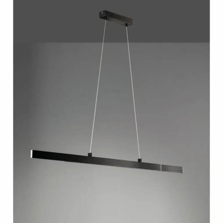 Suspension Fischer & Honsel Orell LED Anthracite, 1 lumière