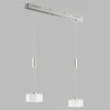Suspension Fischer & Honsel Lavin LED Nickel mat, 2 lumières
