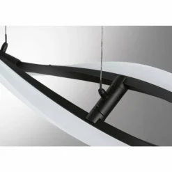 Suspension Fischer & Honsel Torcido LED Noir, 1 lumière, Télécommandes