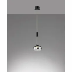 Suspension Fischer & Honsel Arosa LED Noir, 1 lumière