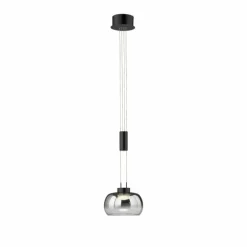 Suspension Fischer & Honsel Arosa LED Noir, 1 lumière