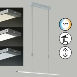 Suspension Fischer & Honsel Metz TW LED Aluminium, 1 lumière