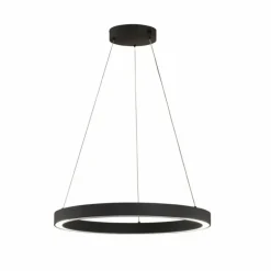 Suspension Fischer & Honsel Sirko LED Noir, 1 lumière, Télécommandes