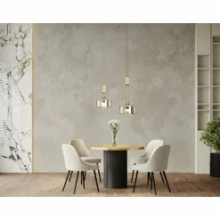 Suspension Fischer & Honsel Lavin LED Noir, 2 lumières