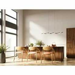 Suspension Fischer & Honsel Dreje LED Noir, 1 lumière