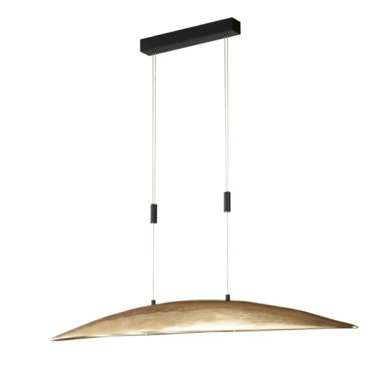 Suspension Fischer & Honsel Colmar LED Noir, 6 lumières