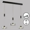 Suspension Fischer & Honsel Lavin LED Noir, 3 lumières