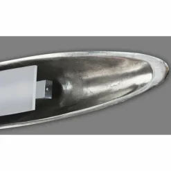 Suspension Fischer SHINE LED Nickel mat, 6 lumières