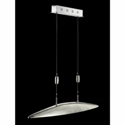 Suspension Fischer SHINE LED Nickel mat, 5 lumières