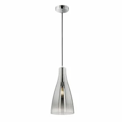 Suspension Fischer-Honsel Zeal Chrome, 1 lumière