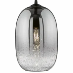 Suspension Fischer-Honsel Trace Noir, 1 lumière