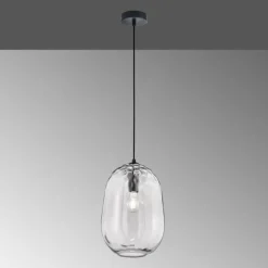 Suspension Fischer-Honsel Bretagne Noir, 1 lumière