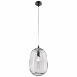 Suspension Fischer-Honsel Bretagne Noir, 1 lumière