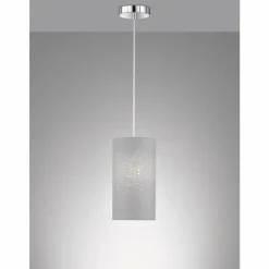 Suspension Fischer-Honsel Thor Chrome, 1 lumière
