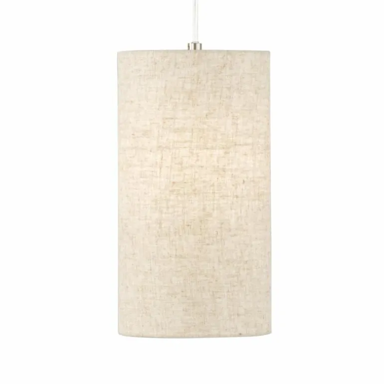 Suspension Fischer-Honsel Thor Nickel mat, 3 lumières