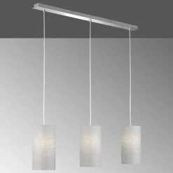 Suspension Fischer-Honsel Thor Chrome, 3 lumières
