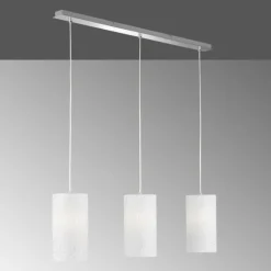 Suspension Fischer-Honsel Thor Chrome, 3 lumières