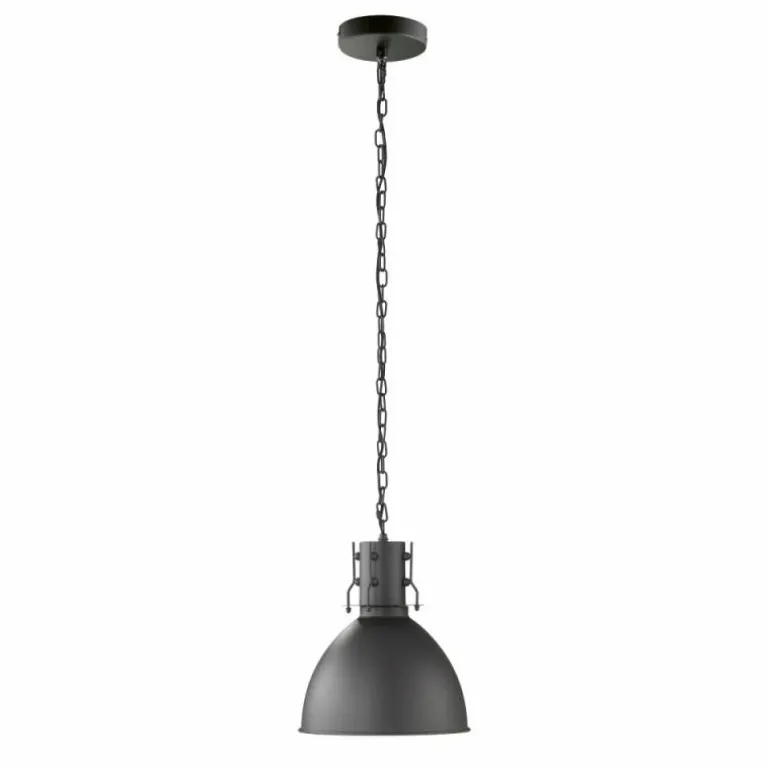 Suspension Fischer-Honsel Thor Noir, 1 lumière