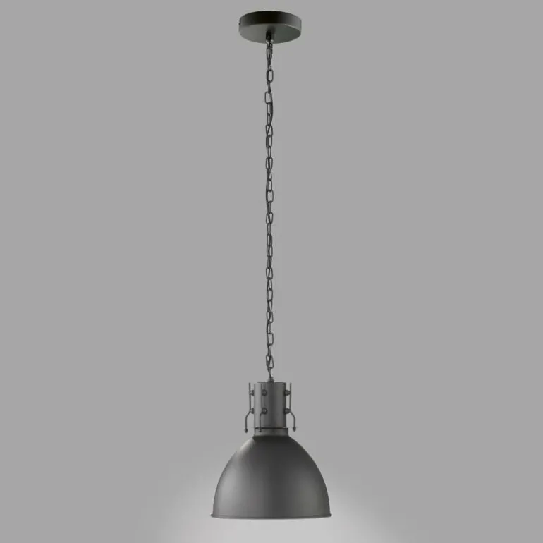 Suspension Fischer-Honsel Thor Noir, 1 lumière