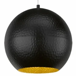 Suspension Fischer-Honsel Mylon Noir, 1 lumière