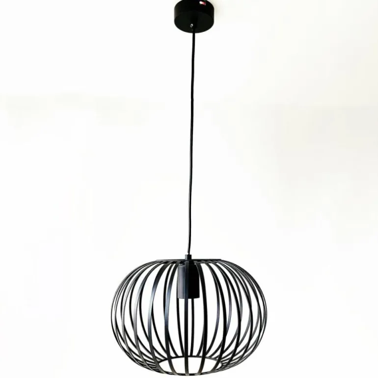 Suspension Fischer-Honsel Mocca Noir, 1 lumière