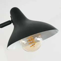 Suspension Fort Noir, 4 lumières