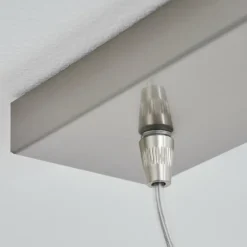 Suspension Freeport Nickel mat, 3 lumières