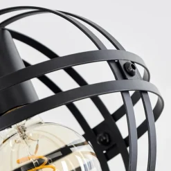 Suspension Freguesia Noir, 4 lumières