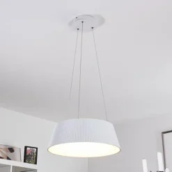 Suspension Fremont LED Blanc, 1 lumière, Télécommandes