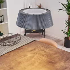 Suspension Fremont LED Gris, 1 lumière, Télécommandes