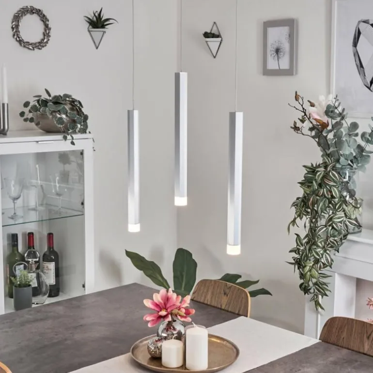 Suspension Freshwater LED Aluminium, 3 lumières