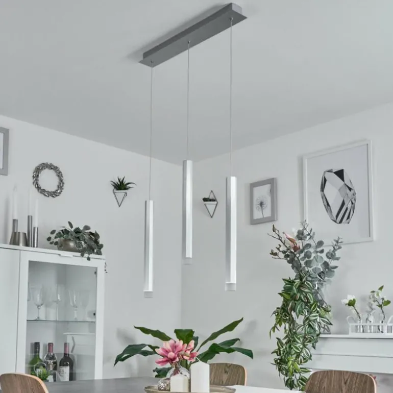 Suspension Freshwater LED Aluminium, 3 lumières