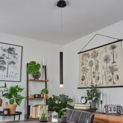 Suspension Freshwater LED Noir, 1 lumière