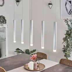 Suspension Freshwater LED Aluminium, 5 lumières