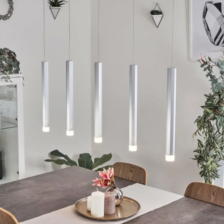 Suspension Freshwater LED Aluminium, 5 lumières