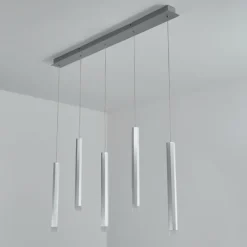 Suspension Freshwater LED Aluminium, 5 lumières