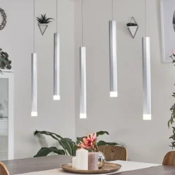 Suspension Freshwater LED Aluminium, 5 lumières