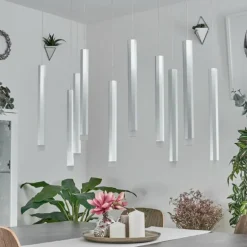 Suspension Freshwater LED Aluminium, 10 lumières