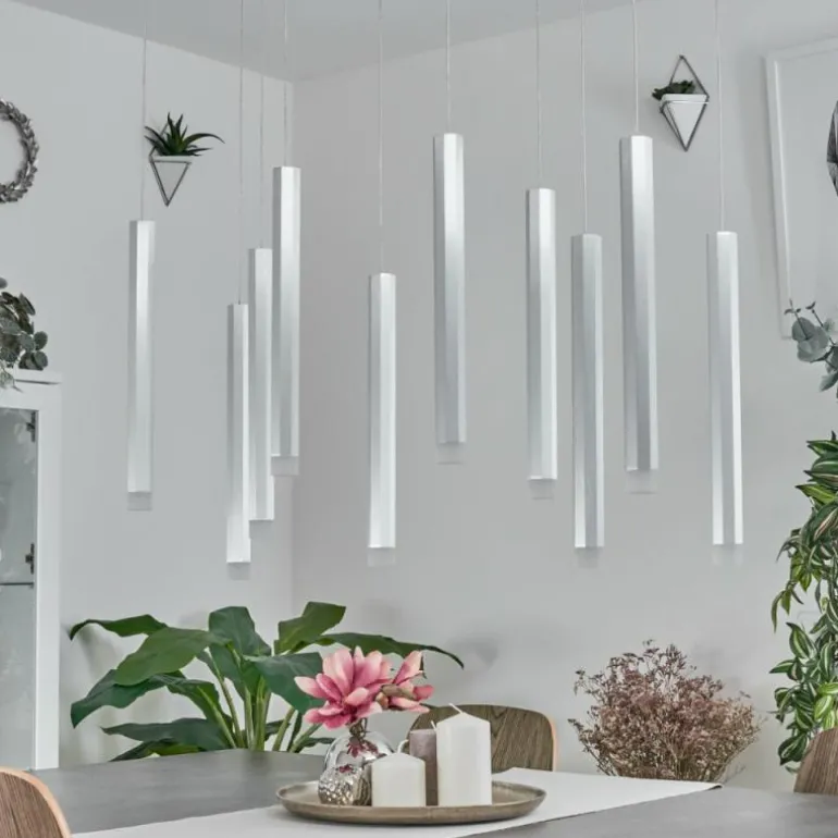 Suspension Freshwater LED Aluminium, 10 lumières