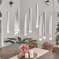 Suspension Freshwater LED Aluminium, 10 lumières