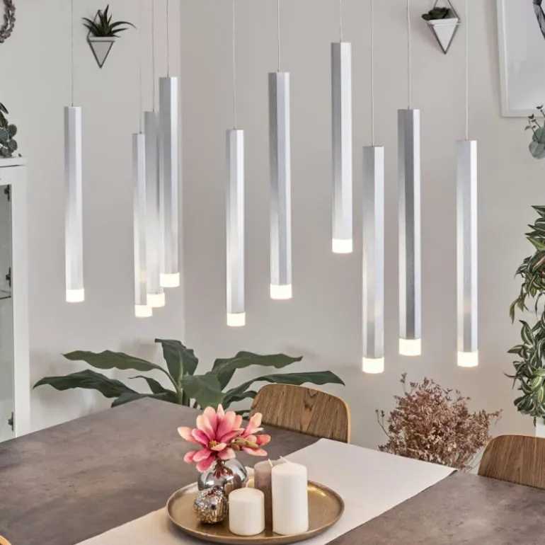 Suspension Freshwater LED Aluminium, 10 lumières