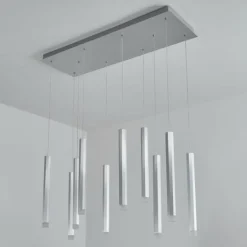 Suspension Freshwater LED Aluminium, 10 lumières