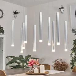 Suspension Freshwater LED Aluminium, 10 lumières